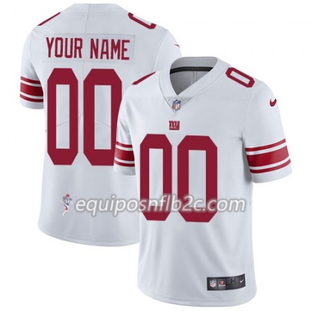 Camiseta Hombre NFL New York Giants Personalizar Blanco